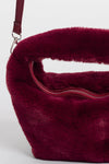 Cheryl Small Faux Fur Crossbody Bag Sugar Plum